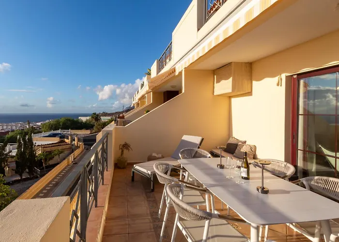 Peaceful Atlantic Getaway By Dream Homes Tenerife Apartman